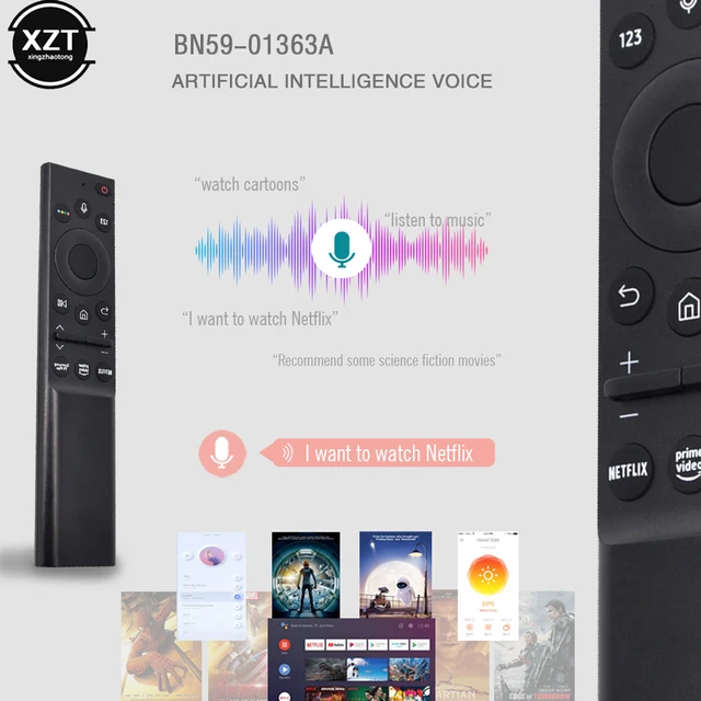 Bn59-01363J Voice Távirányító A Samsung Bn59-01363 Intelligens Tv-Csere Bn59-01263A Távoli Kompatibilis Qled Sorozat - Image 4