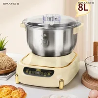 Fully automatic dough mixer household large capacity small electric dough mixer fermentation dough mixer 1