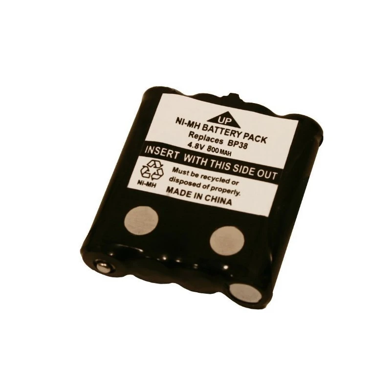 BP38 BP40 Walkie Talkie Battery 800mAh Ni-MH For TKLR-T3/T4/T5/T6/T7/T8/T9/T60/T80 Two Way Radios Replacement Battery 5