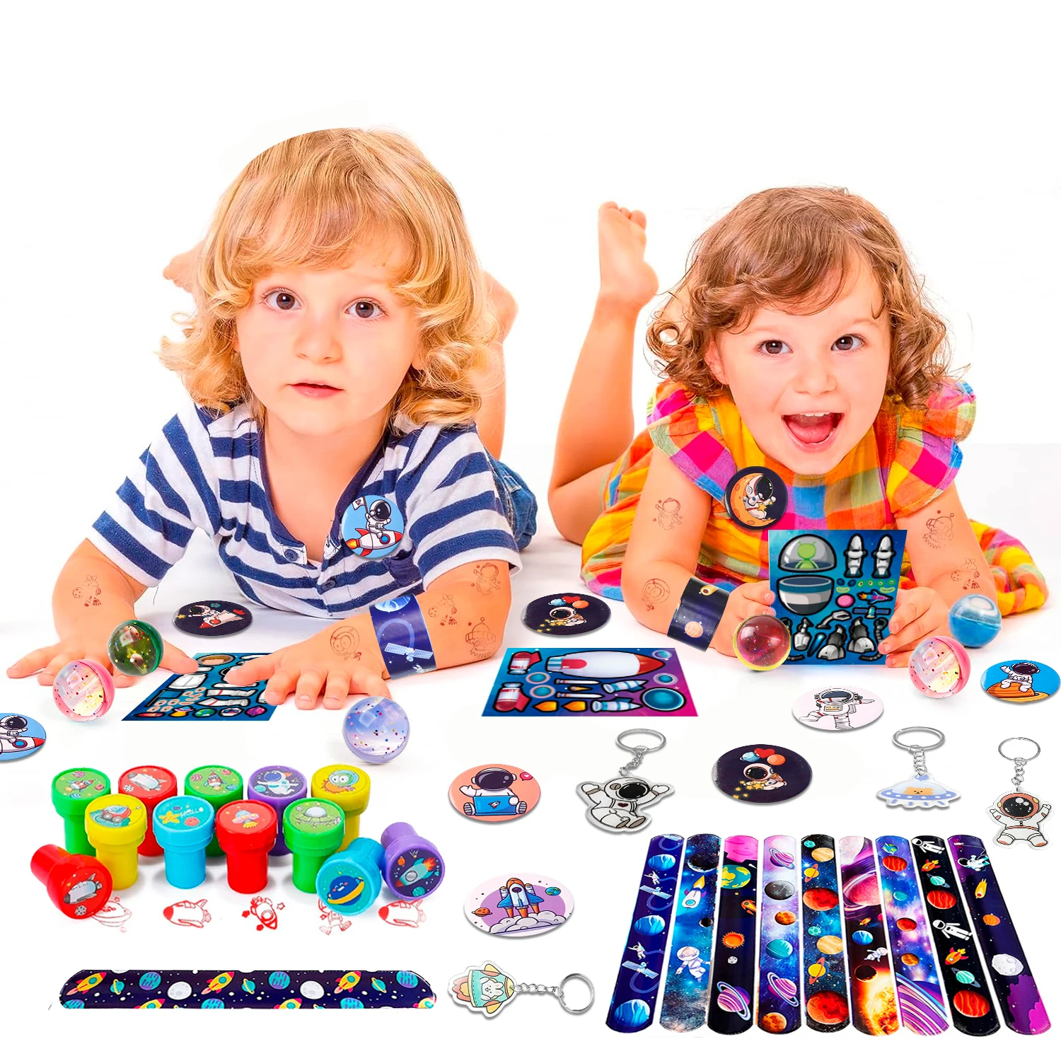 Space Party Favors-70pcs Space Themed Party Favors, Birthday Decorations for Themed Birthday Supplies