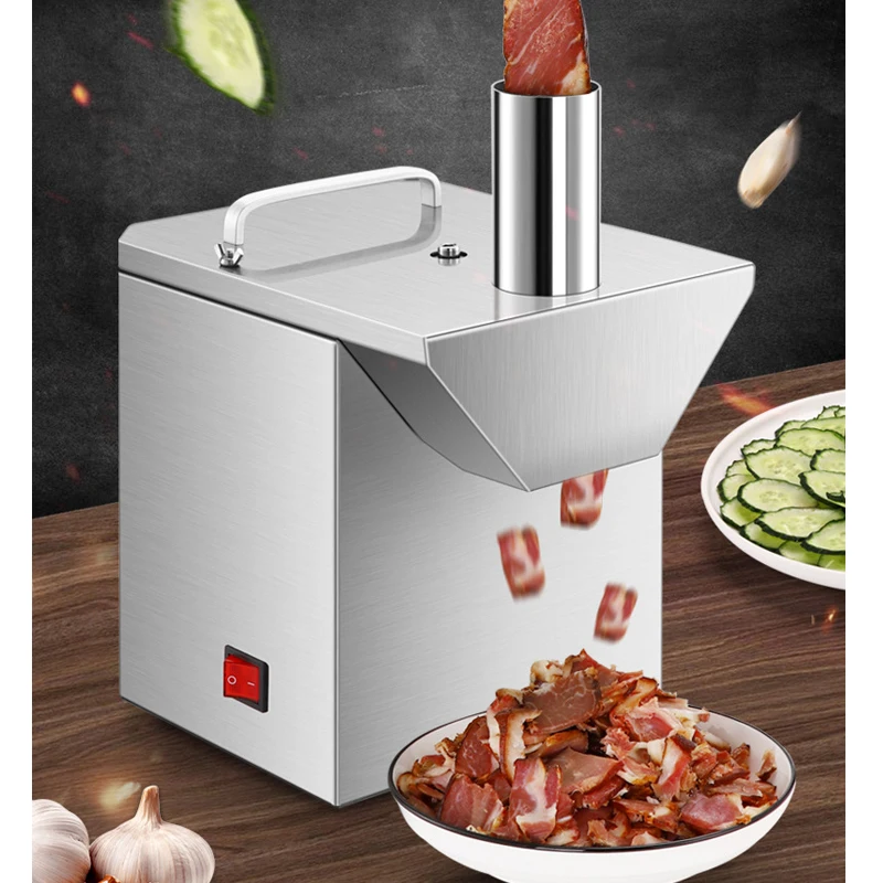 

Fruit Slicer Home Restaurant Multifunctional Vegetable Cutter Commercial Tomato Slicing Machine Electric Stainless Steel