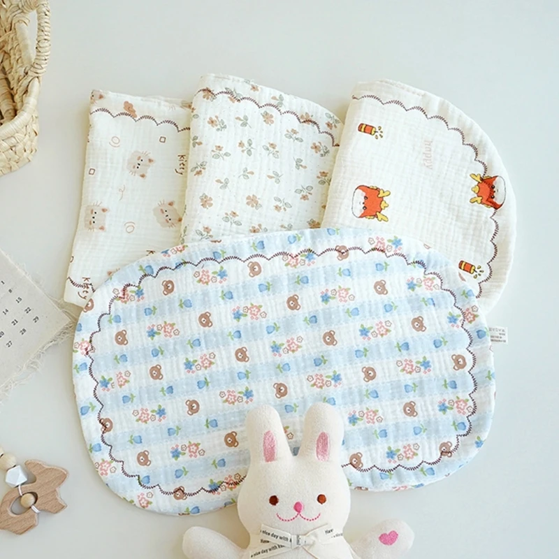 

Baby Pillow Gentle Baby Pillow Lovely Pattern Newborns Pillow Breathable & Moisture Wicking Pillow for Comfortable Sleep