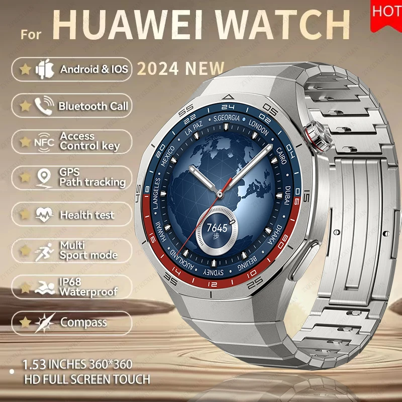 Gt5 Huawei Smartwatch Gt Pro For Huawei Watch GT5 Pro Smart Watch - Main Image