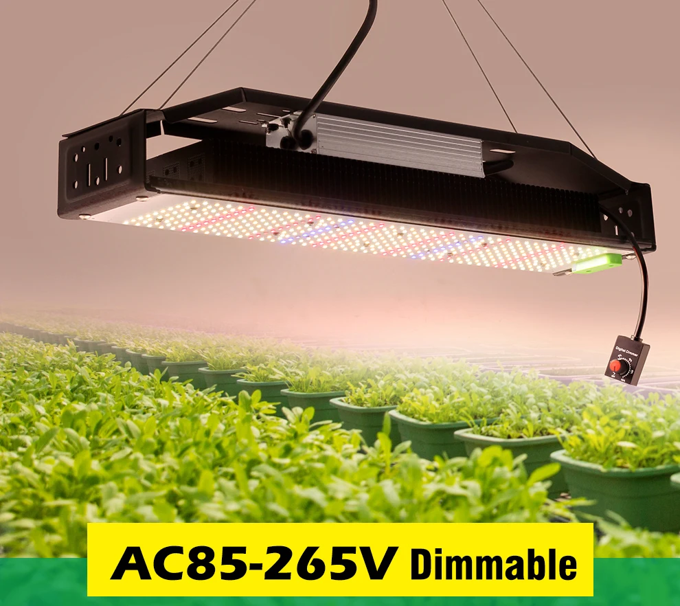 Description Picture 2 of item50W 240W Full Spectrum LED Plant Growth Lamp Dimmable Light Indoor Channel Hydroponic System Plant Growth Lamp 85-265V