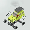 MN Model 1/12 RC Car Upgraded Version 4WD RTR Remote Controlled Climbing Off Road Car Full Scale Controlled Truck KIT Assembled 3