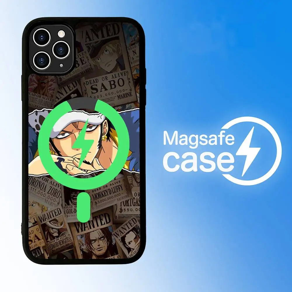 Anime O-One Pieces Phone Case with Magsafe Magnetic Shell