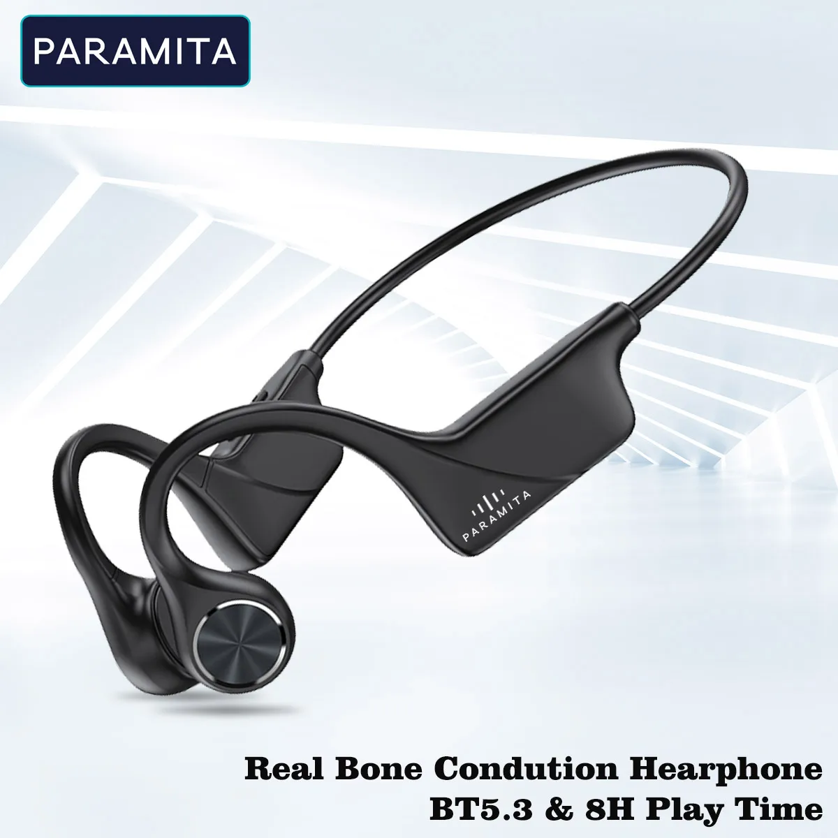 Real Bone Conduction Headphones Bluetooth Wireless Earphones Waterproof
