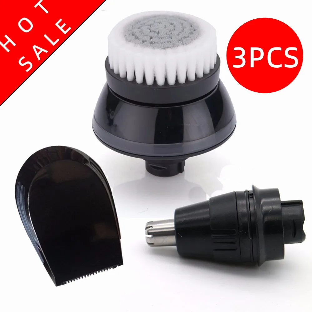 Replacement Nose Trimmer Head+ Cleansing Brush+Trimmer For Philips RQ11 RQ32 RQ1200 RQ1195 RQ1180 RQ1160 S9911 YS523 RQ350