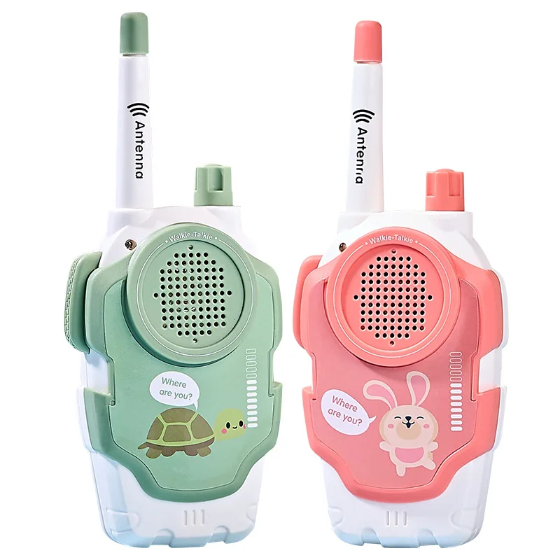 2Pcs/Set Children Walkie-Talkie Toys Parent-Child Interaction Walkie Talkies Range Two Way Receiver Kids Christmas Gifts 6