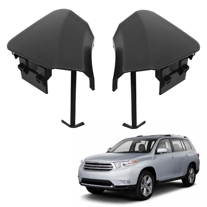 

1 пара, крышка переднего бампера для Toyota Highlander 2011 2012 2013