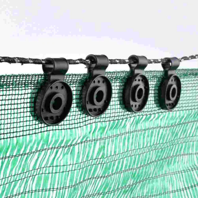 50Db Anti -Madárháló Árnyékolás Háló Napellenző Nettó Klipek Műanyag Újrahasznosítható Újrafelhasználható Napfénybilincsek - Image 3