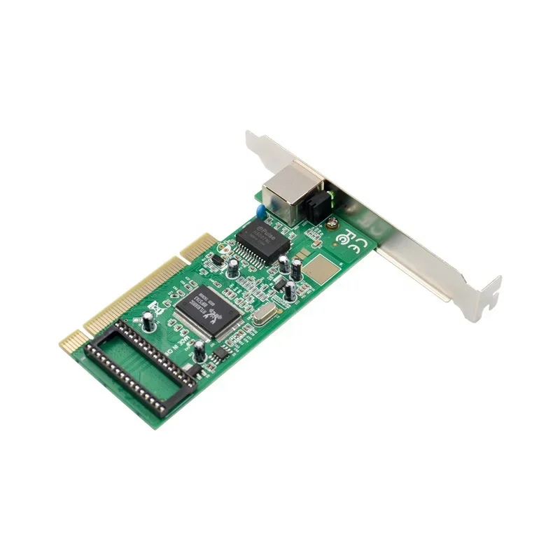 PCI to 10/100 / 1000M Gigabit Ethernet network card PCI desktop Gigabit network card RTL8169SC chipset - 3