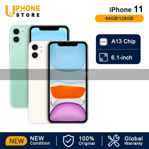 Apple iPhone 11 Smartphone – A13 Bionic Chip, 64GB/128GB Storage