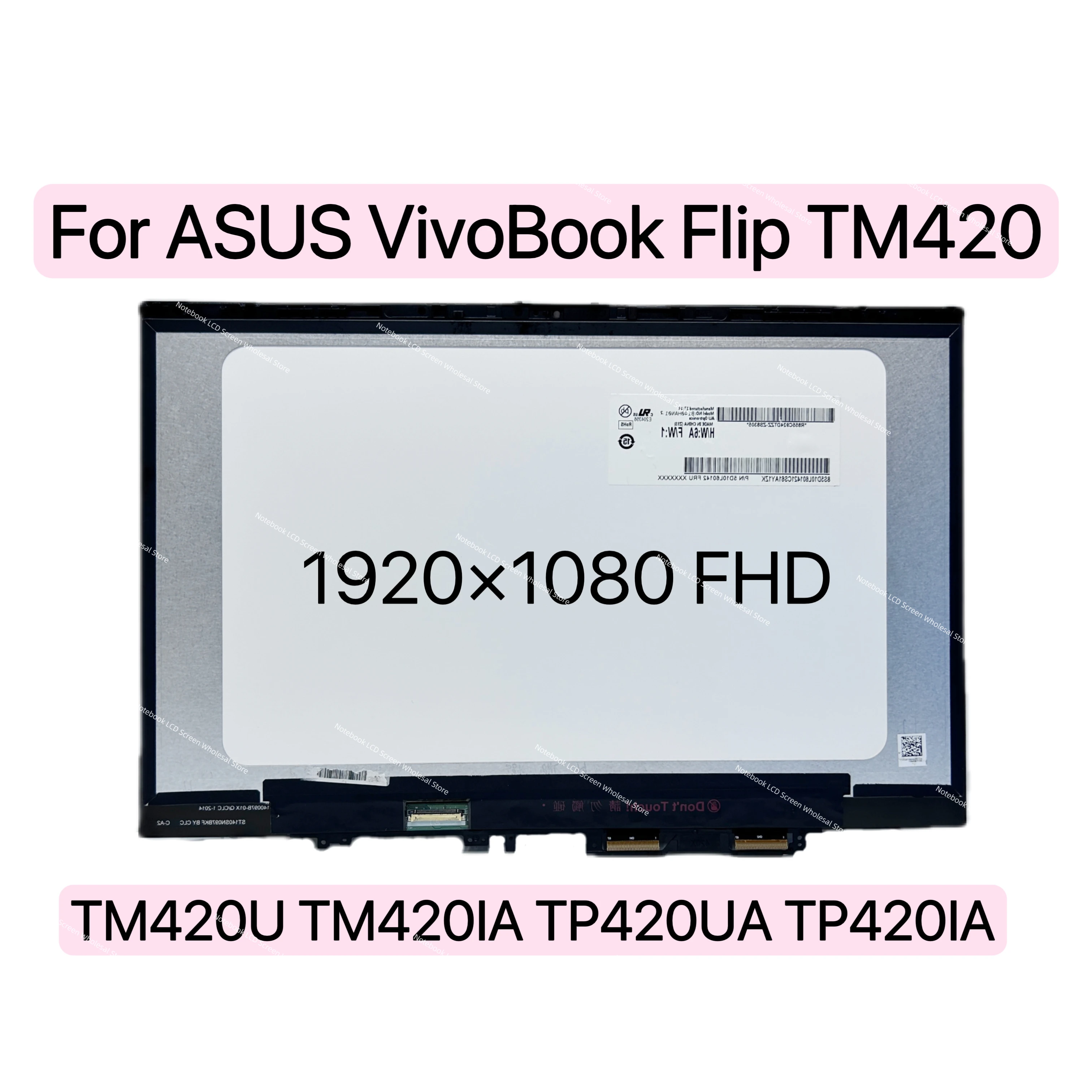 Screen Replacement Asus Vivobook K413jp Asus Vivobook Flip 14