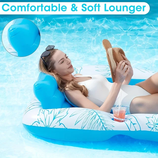 Extra Large Pool Lounge Floats Livhil Inflatable Adult Pool