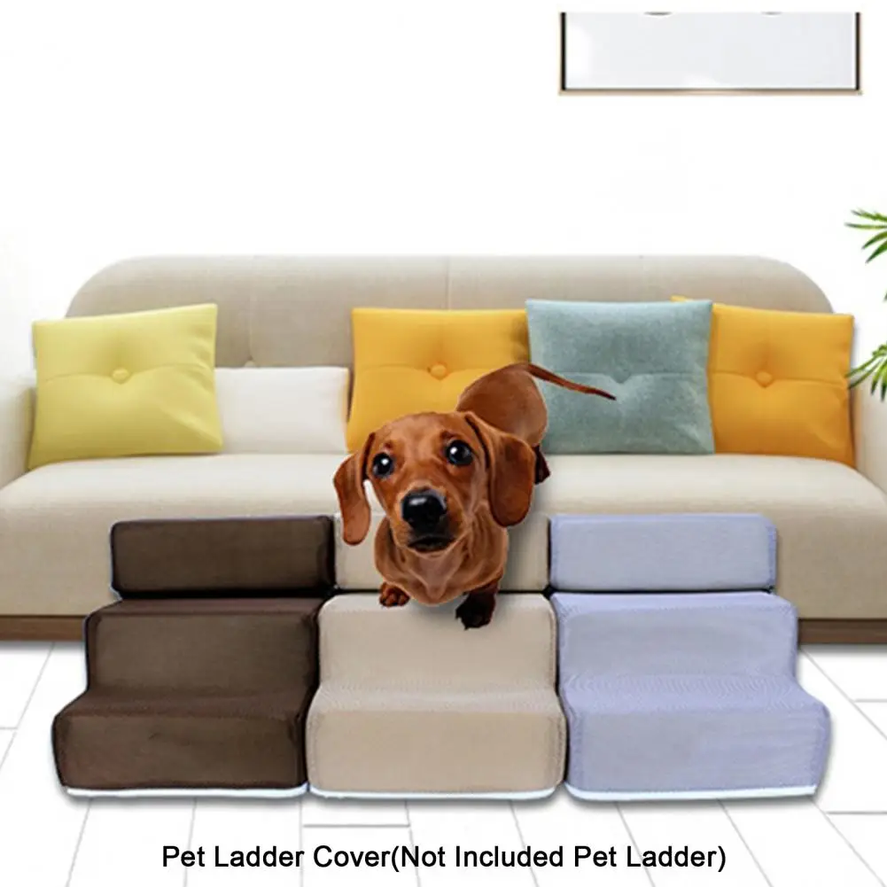 Durable Puppy Ramp Climbing Ladder Case 6 Colors Dog Climbing Ladder Case Breathable Pet Steps Stairs For Indoor dog climbing ladder case