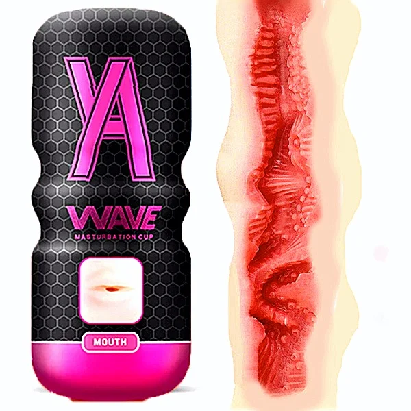 Powerful Sucking Masturbation Cup Realistic Anal Vagina Pocket Pussy Anal Vagina Pocket Pussy Blowjob Massager Male Masturbator