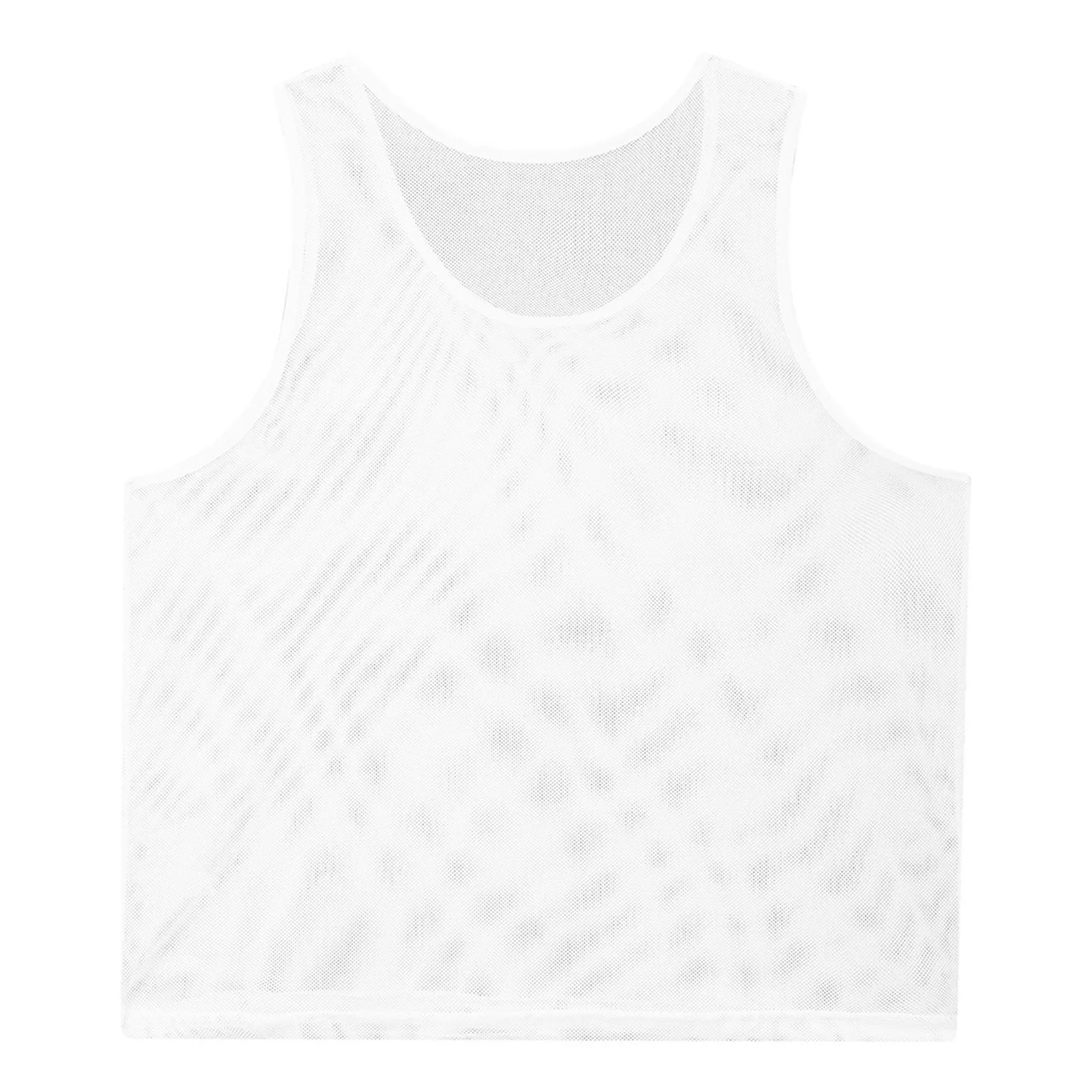 Mens Hollow Out Mesh Training Vest Team Sportswear Round Neck Sleeveless Tank Top for Basketball Gym Fitness Running Vests 5