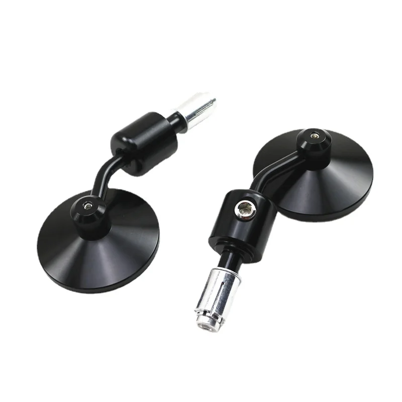 7/8 "Manubrio Bar End Side Specchio Per Honda Yamaha Suzuki Buell Ninja Gsxr Xb