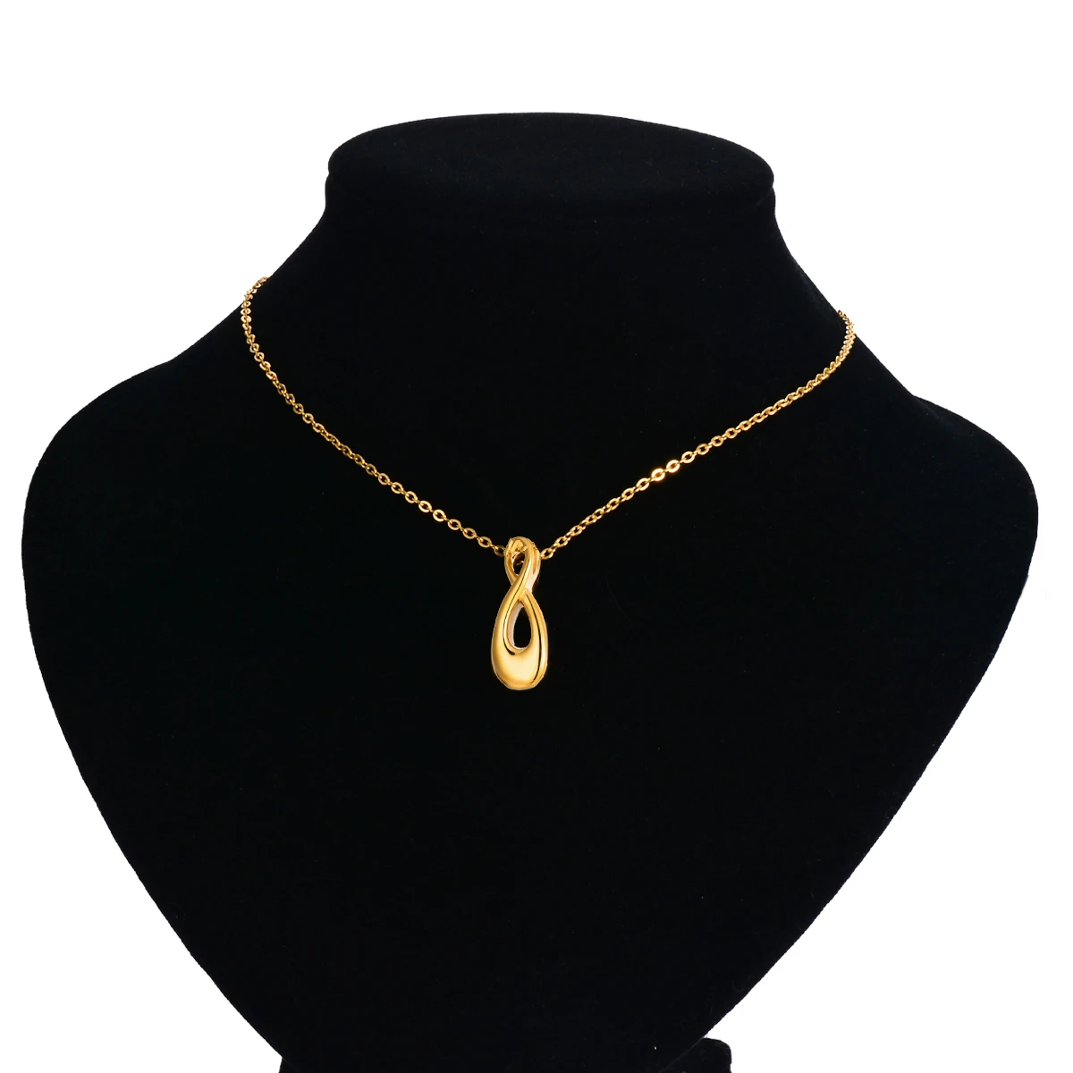 Infinity Cremation Stainless Steel Urn Necklace Jewelry Keepsake Memorial 8 Shape Pendants for Ashes for Loved Ones Waterproof 6