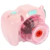 Toy Electric Fun Light and Music Bubble Making Toy Bubble Maker Camera Without for Kids 3