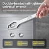 8-22mm Universal Torx Wrench Self-tightening Adjustable Glasses Wrench Board Double-head Torx Spanner Hand Tools for Factory 2