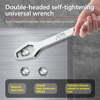 8-22mm Universal Torx Wrench Self-tightening Adjustable Glasses Wrench Board Double-head Torx Spanner Hand Tools for Factory 2