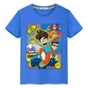 Kawaii Merch A4 Print 100% Cotton T-shirt boys Tops y2k one piece pride tshirt Влад Бумага А4 anime Tees Short kids clothes girl 3