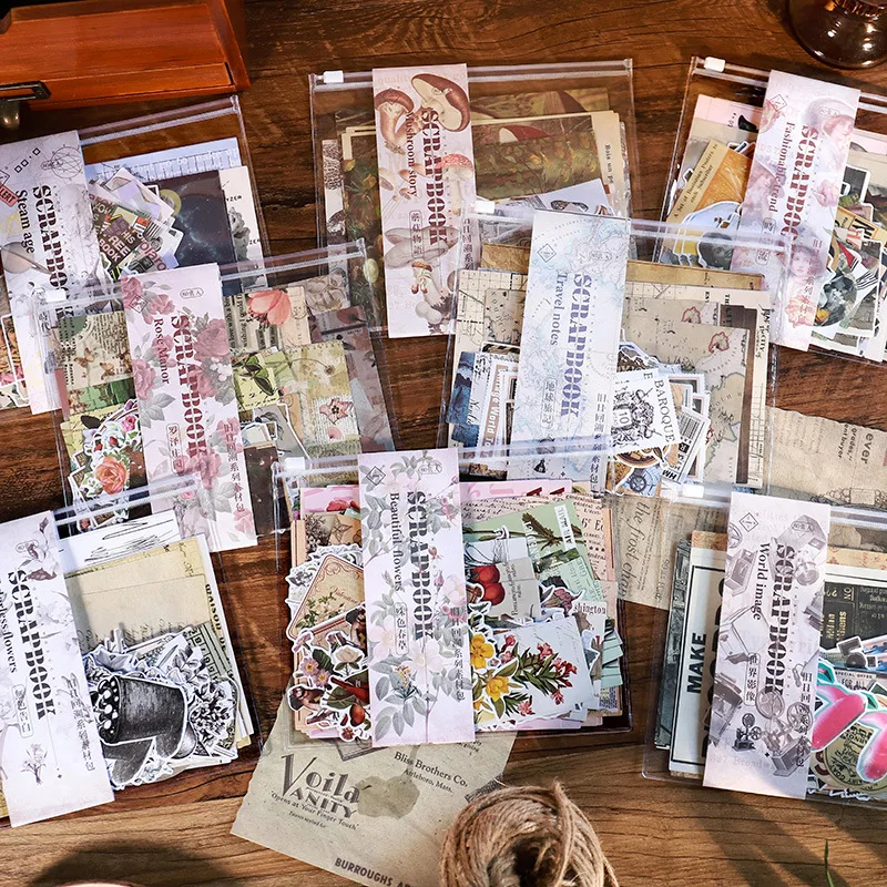 

10sets/lot Kawaii Scrapbook Stickers European figures Scrapbooking Supplies diary Planner Decorative Craft Stationery Sticker