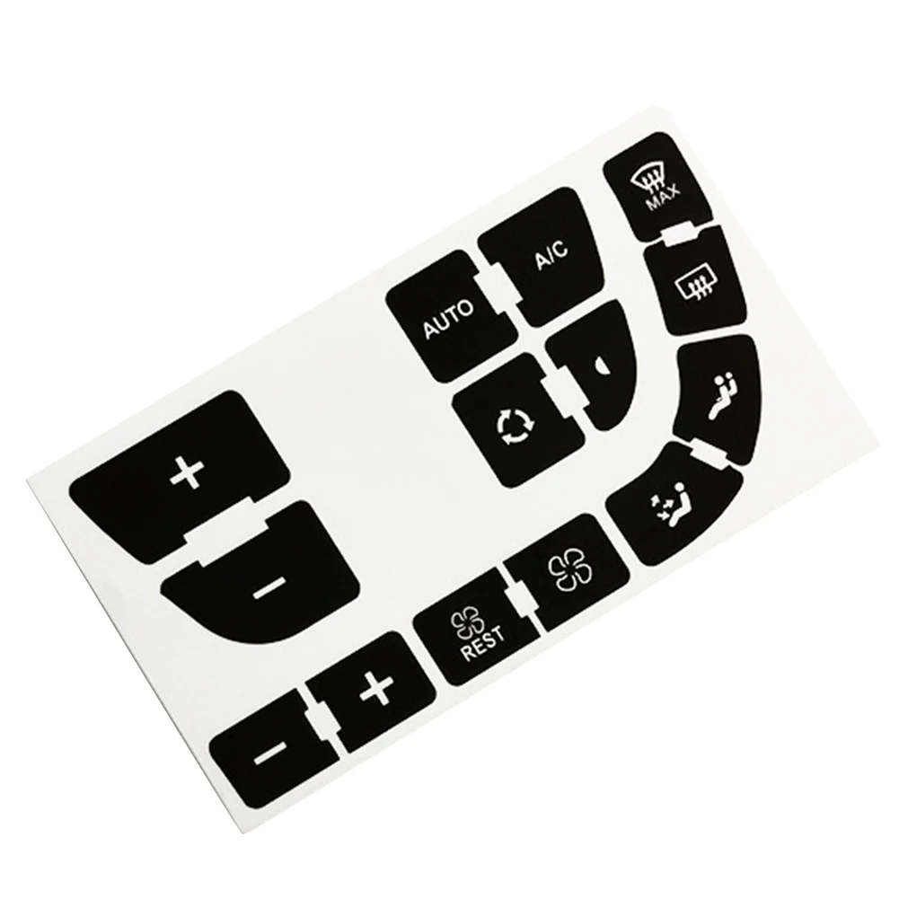 Car Start Button For Picasso Car Button Repair Decal Sticker for C4 Grand Picasso Air Condition Button