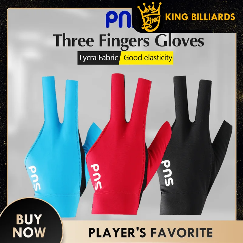 PNS Billiard Gloves Lycra Fabric Billiard Gloves One Piece Non-slip Right Left Pool Glove Snooker Glove Billiard Accessories