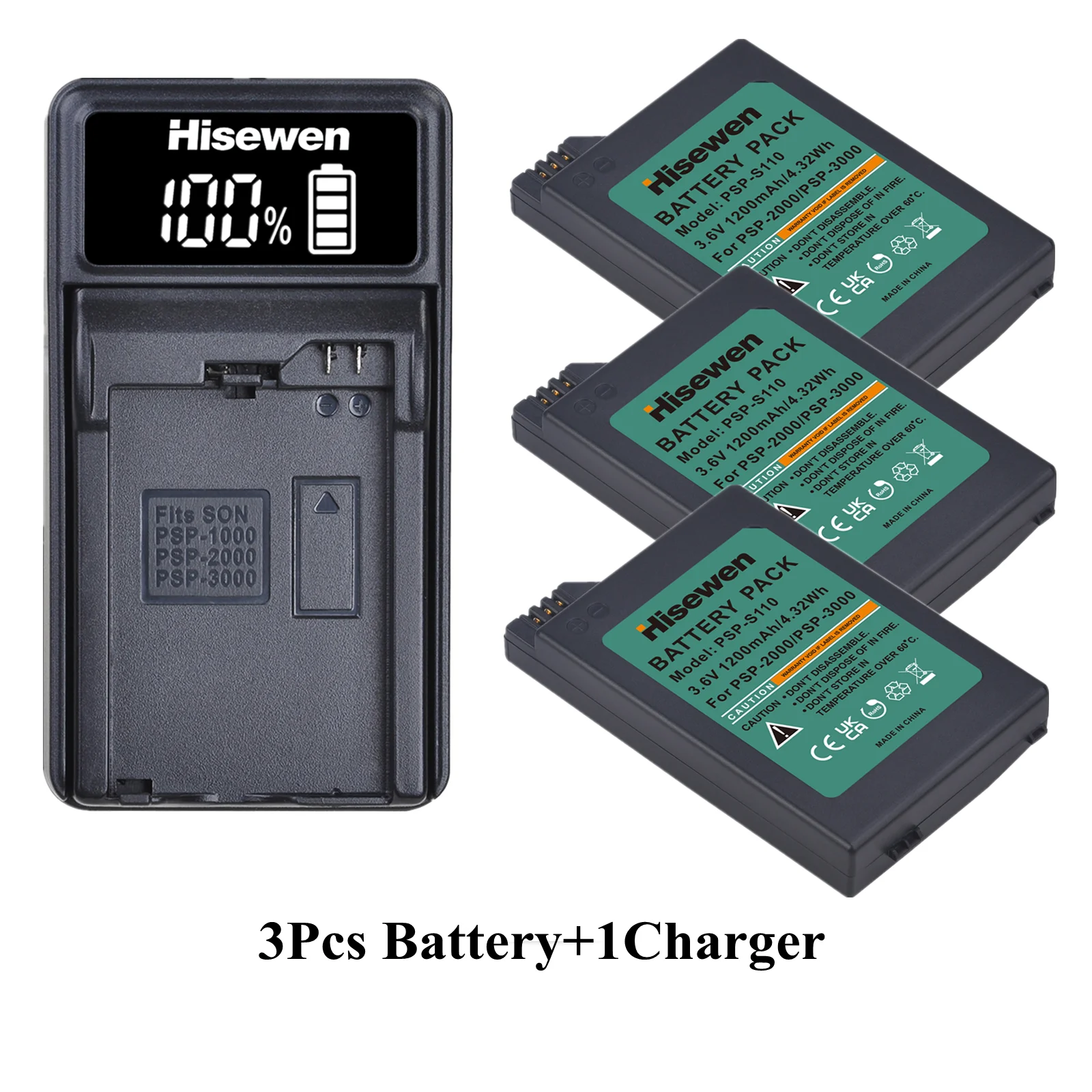 Batteria Ricaricabile Per Sony PSP 2000/3000 - Modello PSP S110 1200mah 3 6v Compatibile Con 744486 Batteria Ricaricabile Per Sony PSP 2000/3000 - Modello PSP S110 1200mah 3 6v Compatibile Con 744486