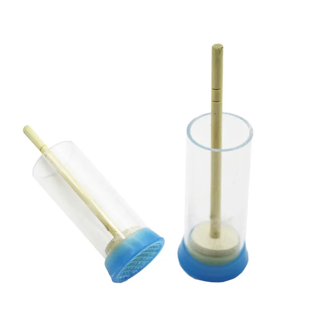 Queen Bee Címkével Ellátott Palack Méhészeti Berendezések Termékenységi Jelölés Műanyag Jele Puha Dugattyúval Jelölő Szerszámokkal 1 Db