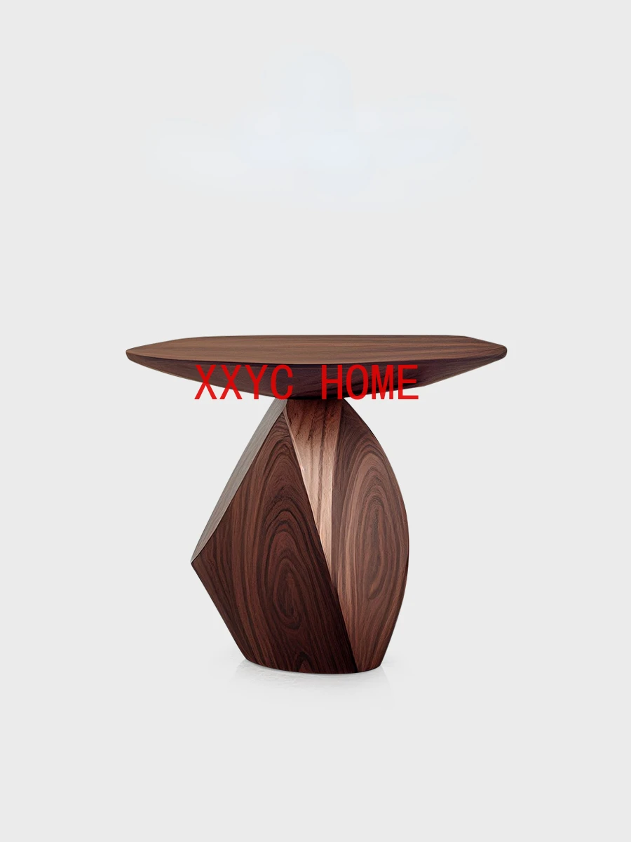 

Solid Wood Side Table Small Apartment Living Room Sofa Small Coffee Table
