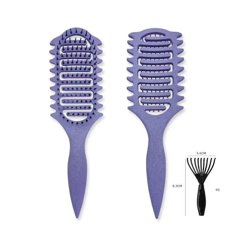 Curl Define Styling Brush brosse cheveux femme Detangling Hair Brush Tangled Hair Comb Shaping Defining Curl Barber Styling Tool 5