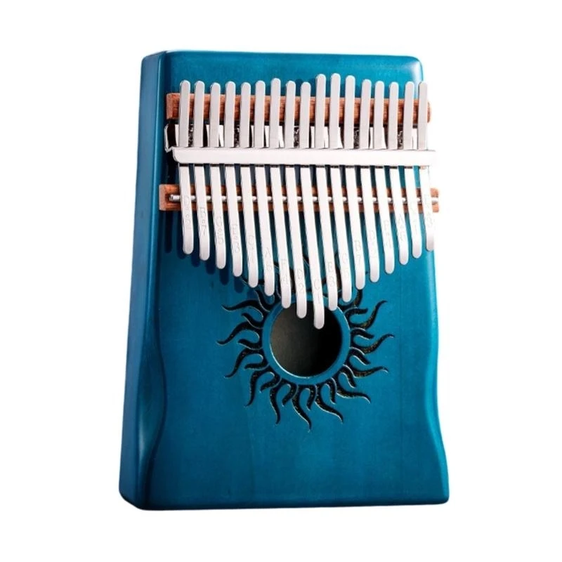 CNDY Portable Thumb Piano 17/21 Keys Finger Piano Small Beginner Keyboard Musical Instrument Easy to Use
