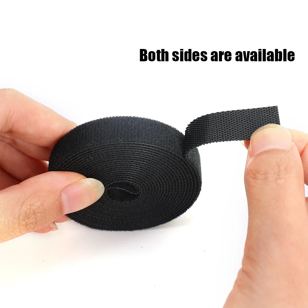 Plant Ties Plastic Plant Cable Ties Nylon Plant Ties 5/1Rolls Resealable Cable Ties Self Adhesive Plant Fastener Tape For Support Grape Vines Tomato Garden Supplies