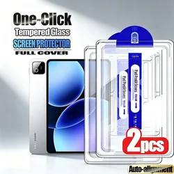 Premium Dust - Free Tempered Glass Screen Protector (2 - Pack) (Mi Pad 6S Pro 12.4)