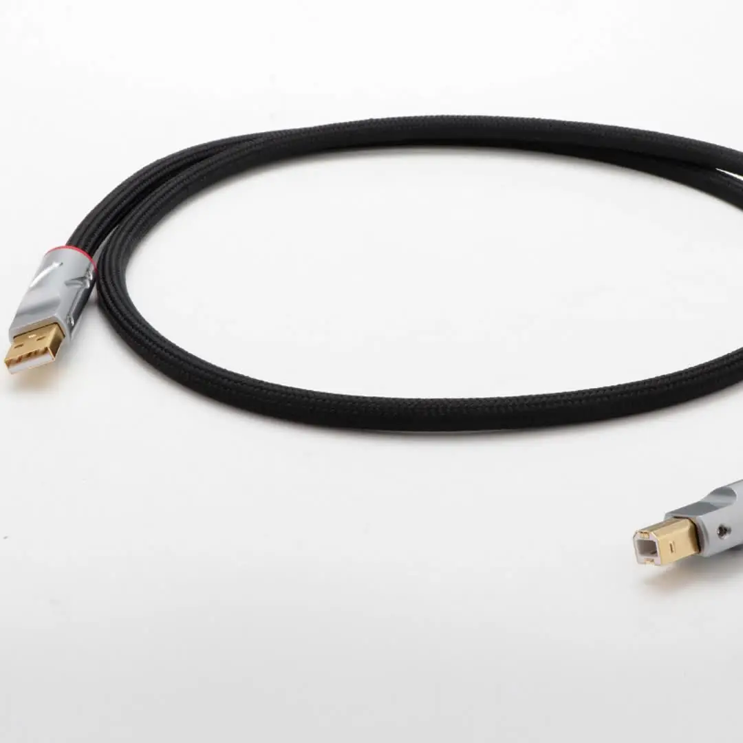 USB-кабель Monosaudio 100% 6N Pure Silver HiFi Digital Audio Type USB A to B C