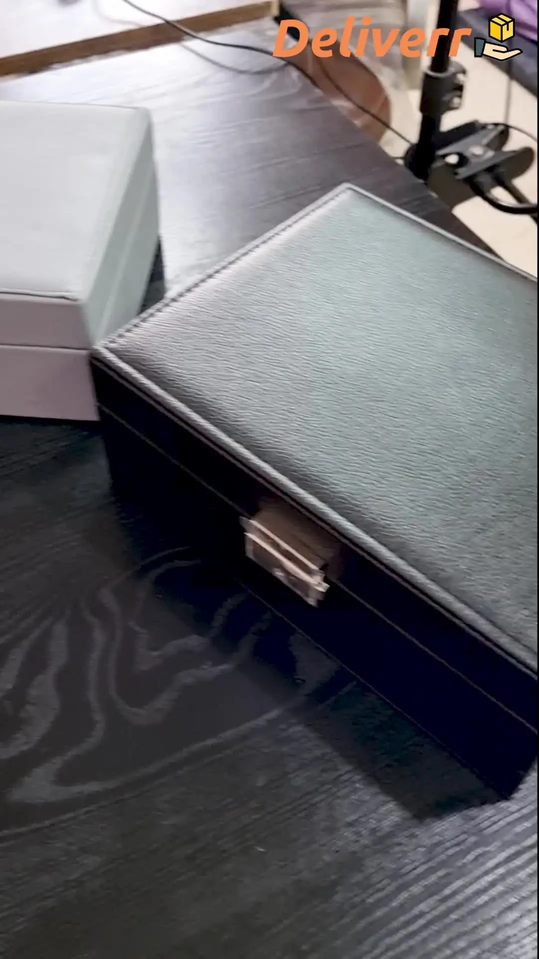 Large Jewellery Organizer Box for Women – PU Leather Storage Case with ...