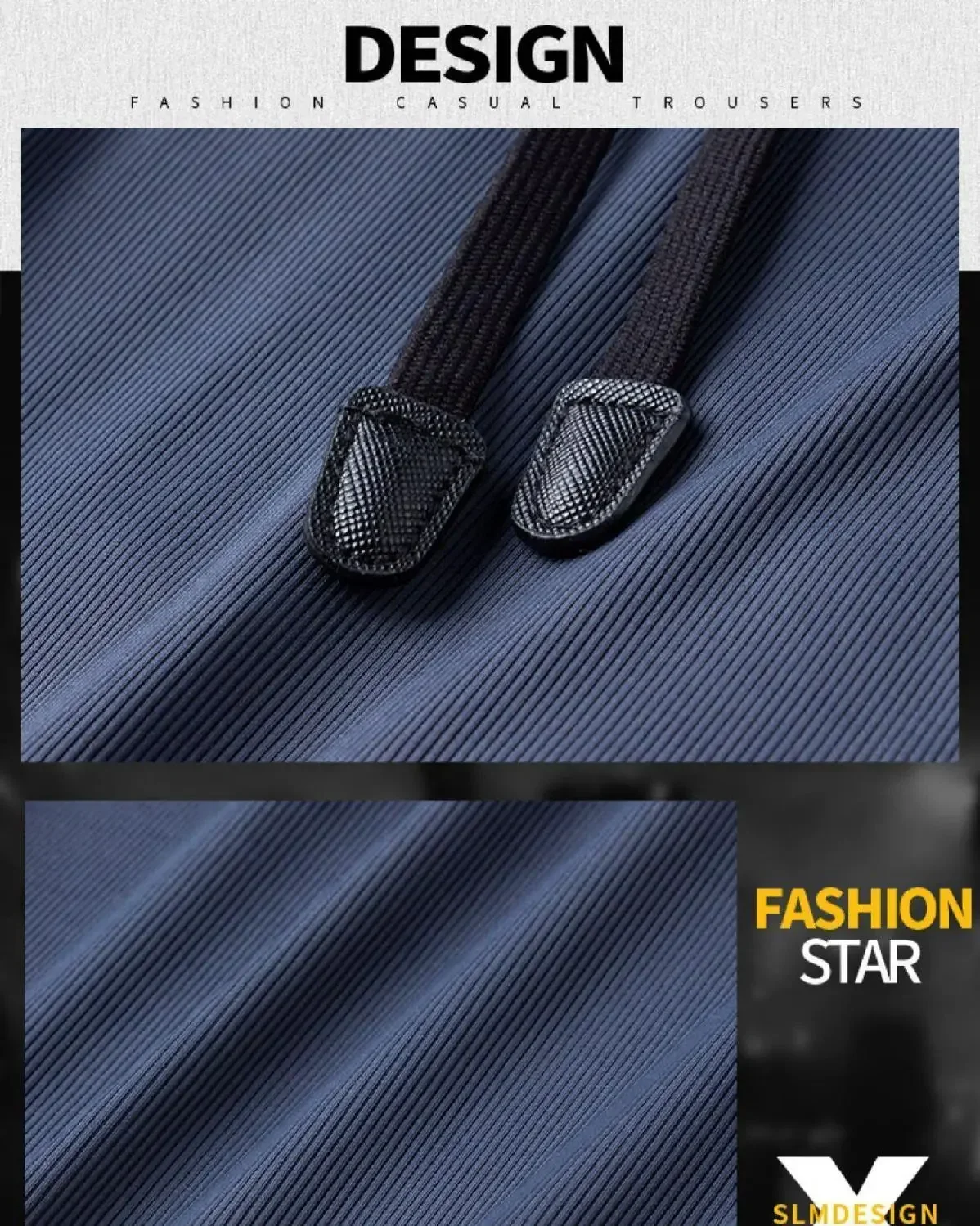 Elastic Silk Ice Casual Sports Pants, Men's Slim Fit Leggings, Fashion Thin Protectors, Luxury, Summer