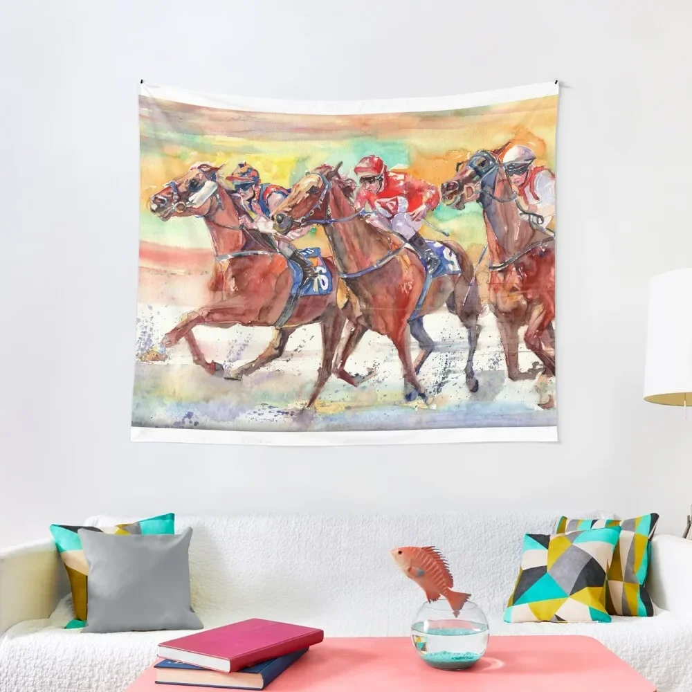 

Thoroughbred Racing Tapestry Outdoor Decoration Decor Home Tapestry