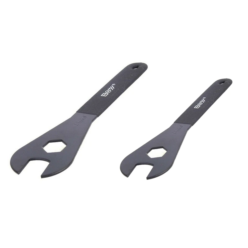 

BOY 2Pcs Bike Cone Spanner Wrench Multi-Function Spindle Axle Repair Chain Tool Bicycle Repair Tools,14Mm & 16Mm