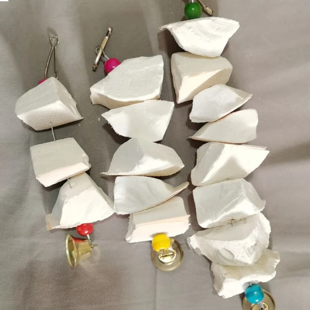 Bone Cuttle Fish Bird Food Pick Stone Pet Parrot Calcium Supplements Chewing Cuttlefish Bone Pet Bird Cage Food Decoration pet mineral supplement bird food