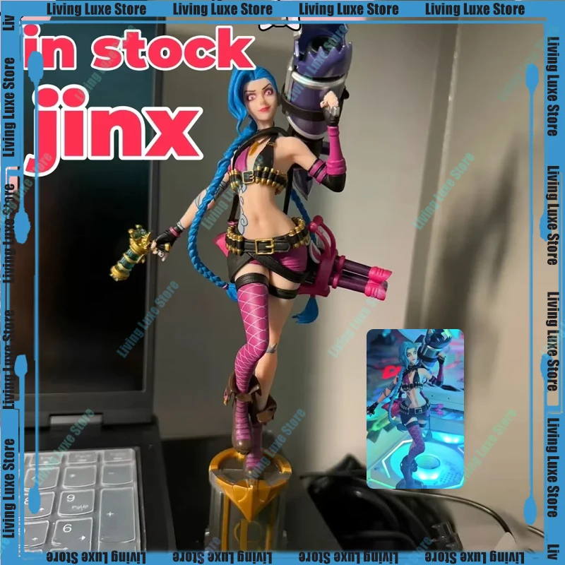 Original League of Legends Jinx Figure Arcane 2 Anime Figures Game