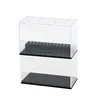 Clear Building Blocks Display Box Showcase Block Toy Transparent Dustproof Display Case Stackable Square Storage Box Organizer 4