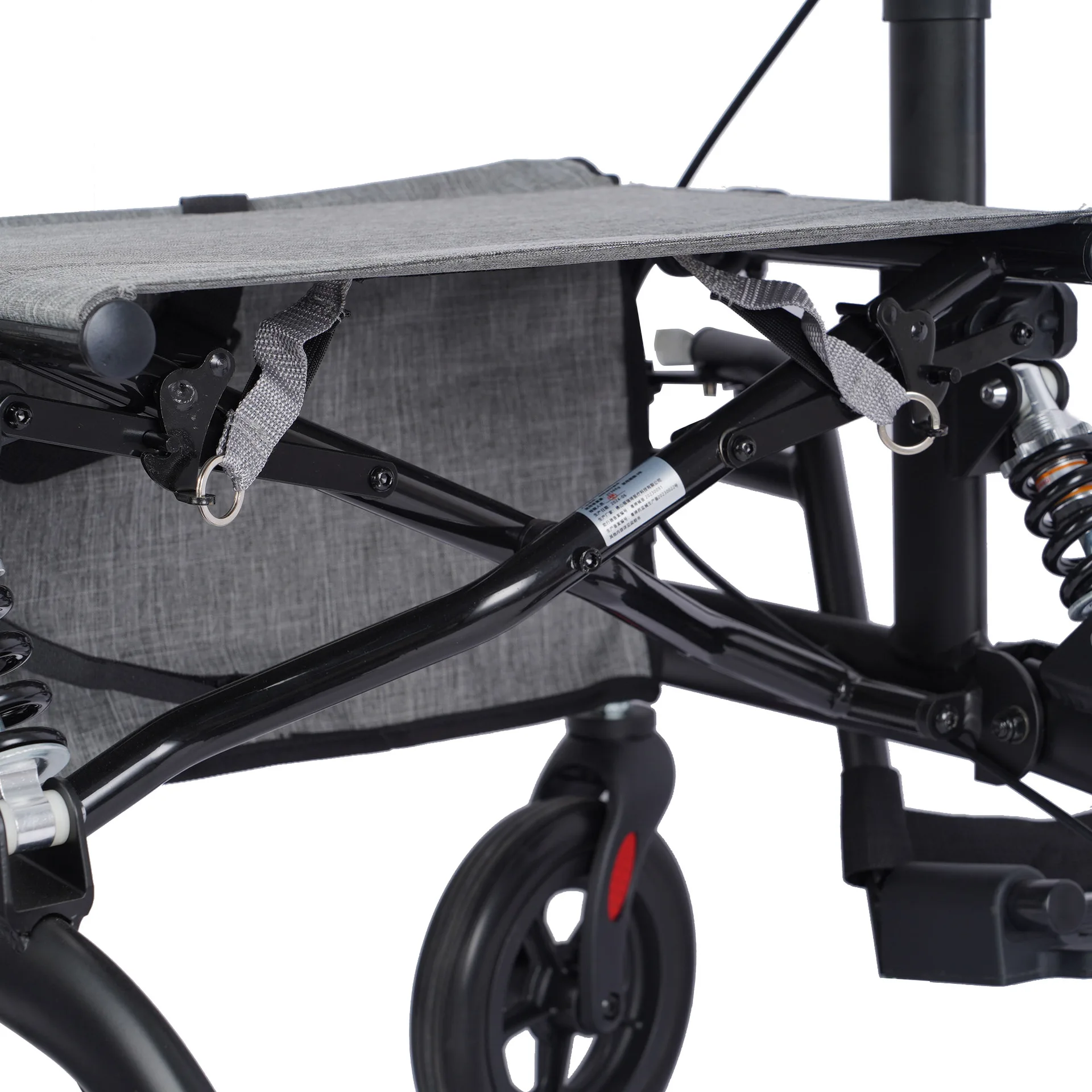 Elderly walker assisted walking special wheelchair hand push scooter can be pushed and sat