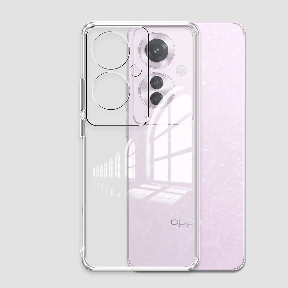 Sleek Clear Silicone Shockproof Phone Case for 5G Smartphones - Soft Protective Cover Coque