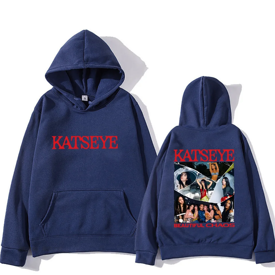 KATSEYE The Beautiful Chaos Tour Merch - Sudadera Con Capucha Unisex De