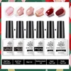 BORN PRETTY 6pcs Base Top Gel Coat Set Matte Top Coat Reinforcement Semi Permanent Varnishes Nail Art Hybrid Soak Off UV LED Gel 1